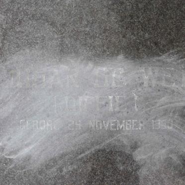 ? Johan de Wet 1960-