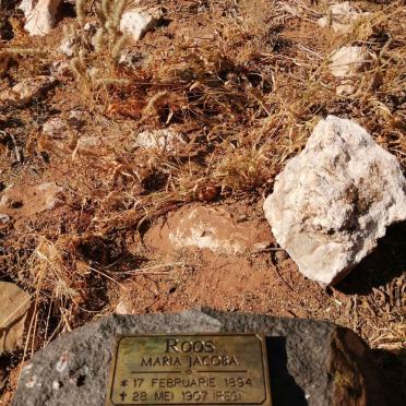 Free State, JACOBSDAL district, Badenhorstrust 162, single grave