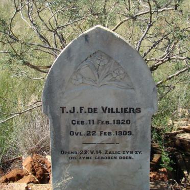 VILLIERS T.J.F., de 1820-1909