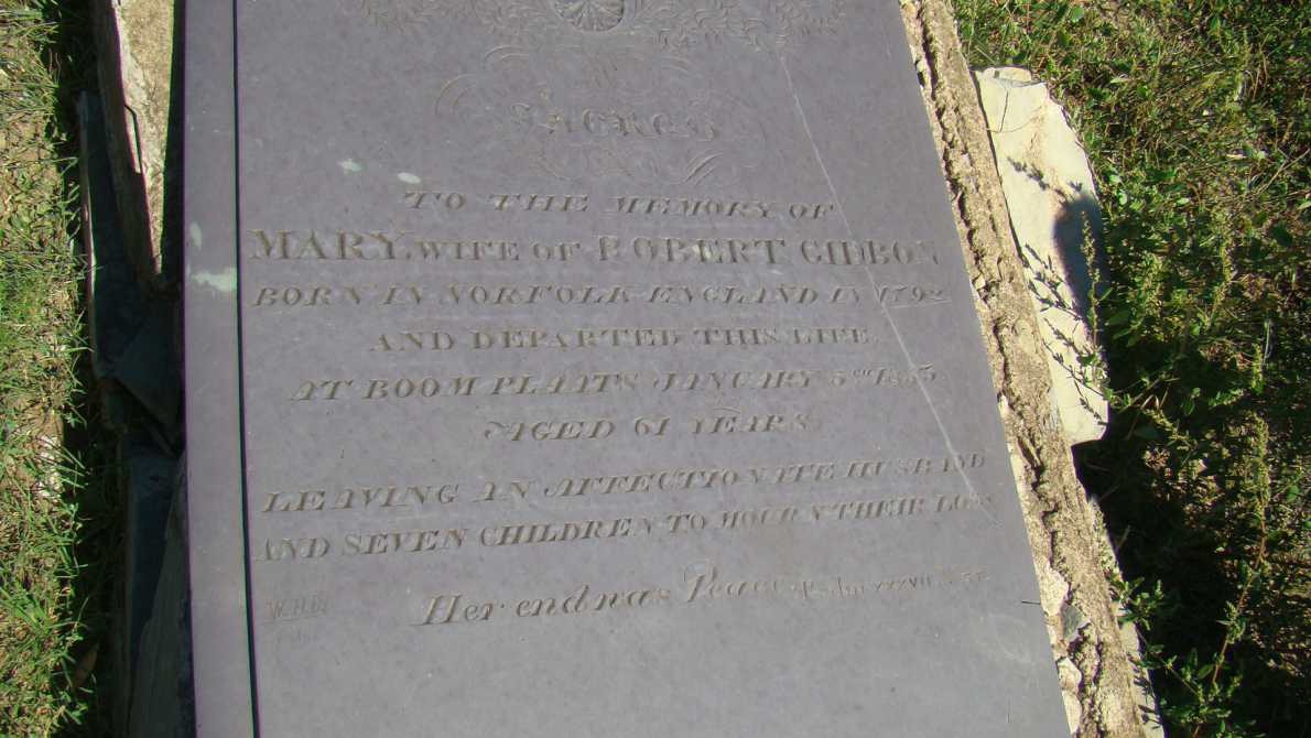 GIBBON Mary 1792-1853