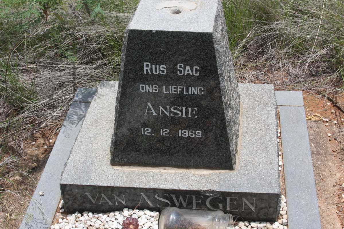 ASWEGEN Ansie, van 1969