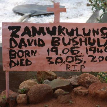 BUSHULA Zamukulunga David 1946-2004