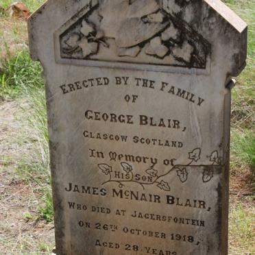 BLAIR James McNair -1918