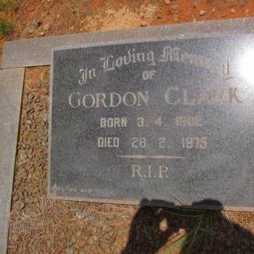 CLARK Gordon 19??-1975