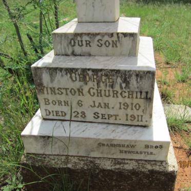 CHURCHILL George Winston 1910-1911