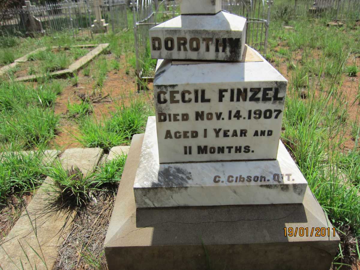 FINZEL Dorothy Cecil -1907