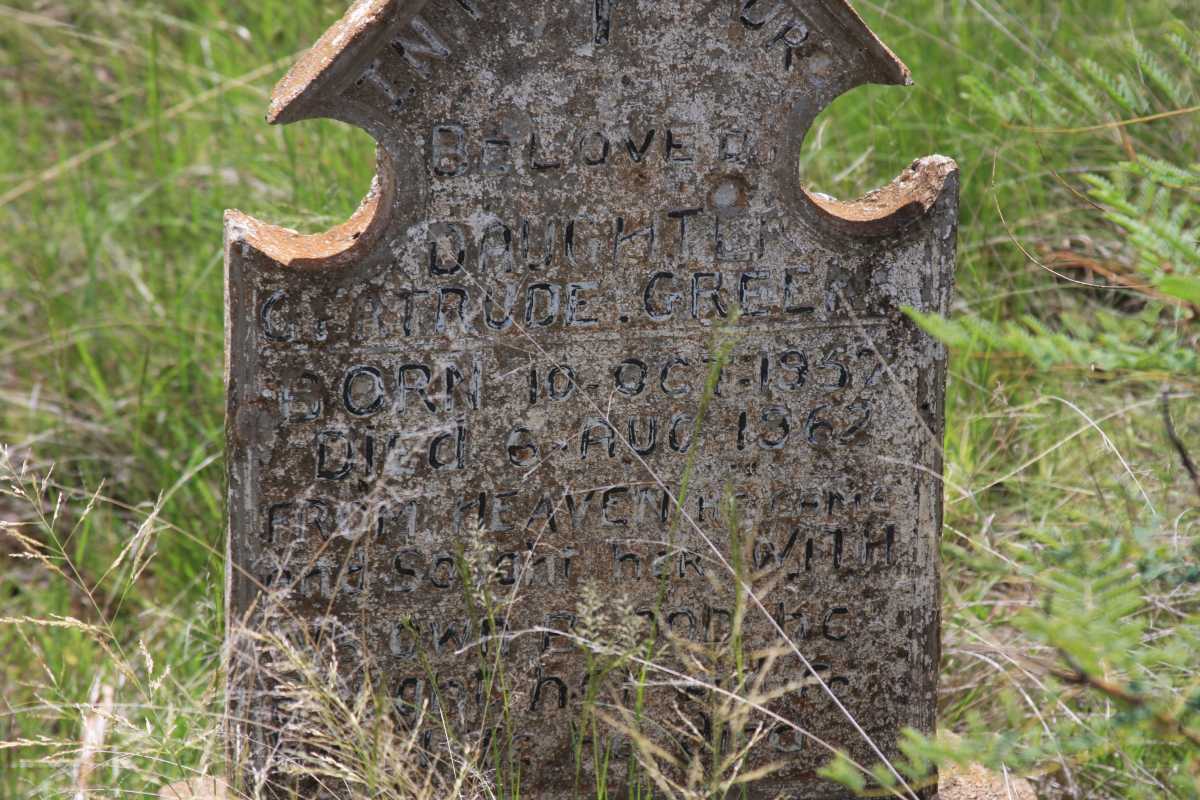 GREEN Gertrude 1957-1962