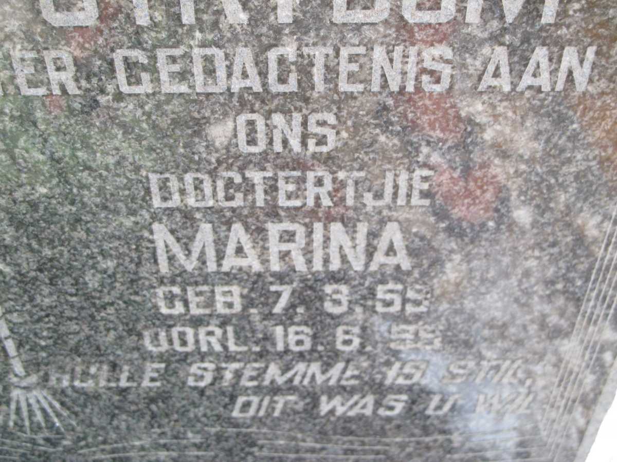 STRYDOM Marina 1959-1959