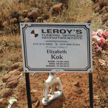 KOK Elizabeth 1942-2014