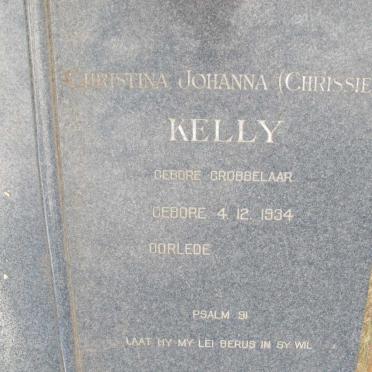 KELLY Christina Johanna 1934-