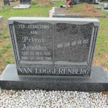LOGGERENBERG Petrus Arnoldus, van 1925-1985