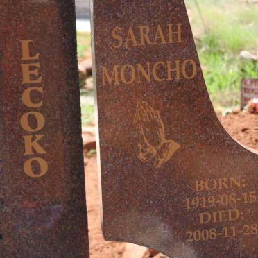 LECOKO Sarah Moncho 1919-2008