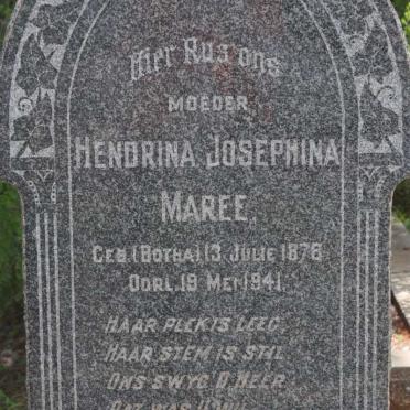MAREE Hendrina Josephina nee BOTHA 1878-1941