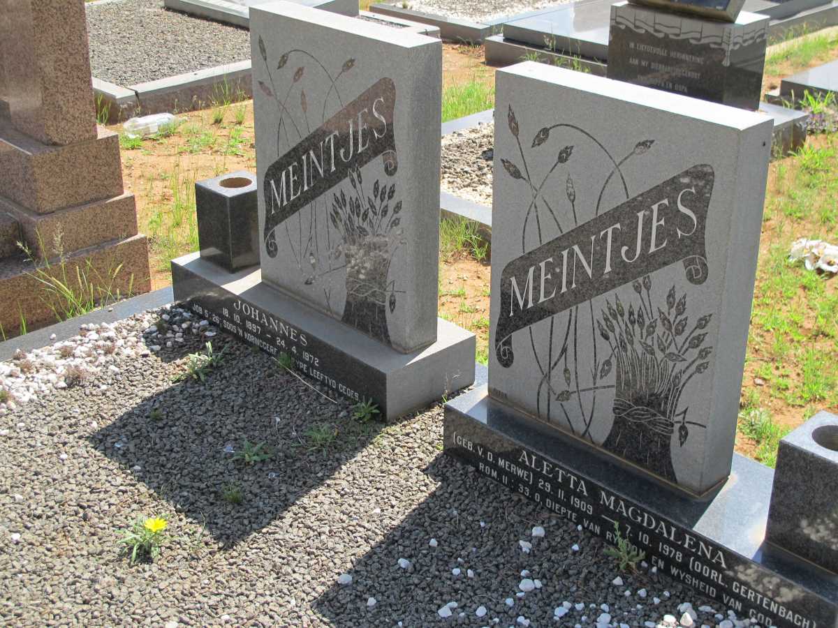 MEINTJES :: GERTENBACH :: VAN DER MERWE