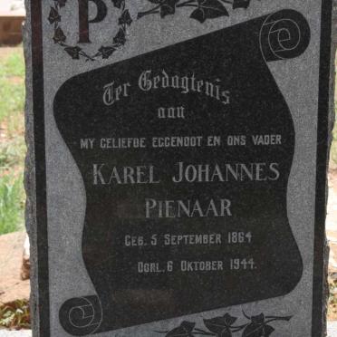 PIENAAR Karel Johannes 1864-1944
