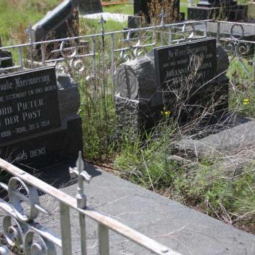 POST Hendrik Pieter, van der 1886-1954 &amp; Johanna Catharina 1886-1982