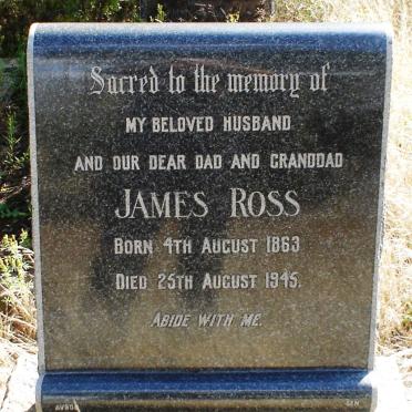 ROSS James 1863-1945