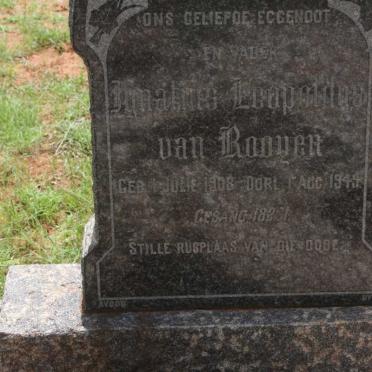 ROOYEN Ignatius Leopodus, van 1908-1949 