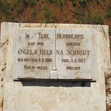 SCHMIDT Engela Helena 1885-1957 