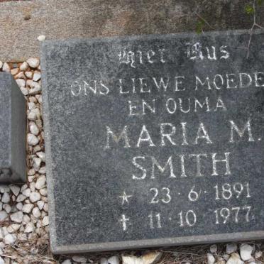 SMITH Maria M. 1891-1977