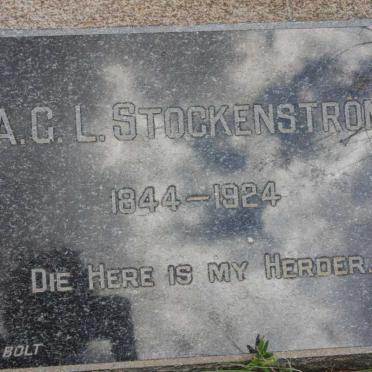 STOCKENSTROM A.C.L. 1844-1924