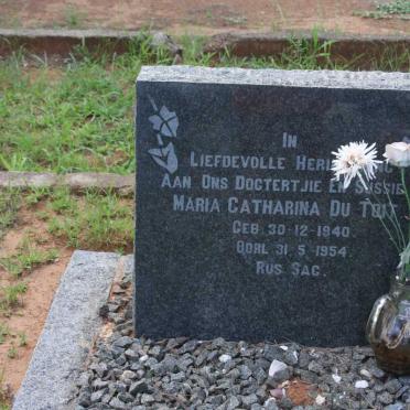 TOIT Maria Catharina, du 1940-1954