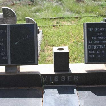 VISSER Barend J. 1897-1966 &amp; Christina M. 1913-1999