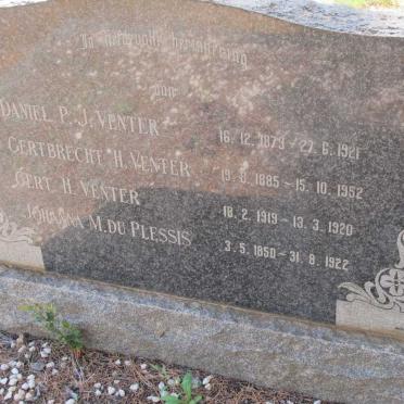 VENTER :: DU PLESSIS