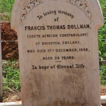 DOLLMAN Francis Thomas -1902