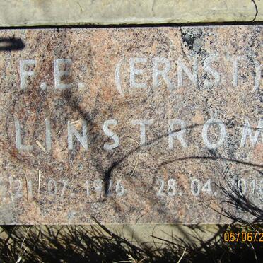 LINSTROM F. E. 1926-2010
