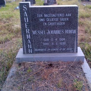 SAUERMANN Wessel Johannes Human 1904-1990