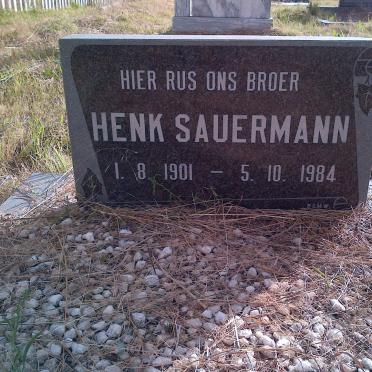 SAUERMANN Henk 1901-1984
