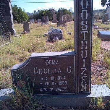 OOSTHUIZEN Cecilia C. 1873-1959