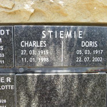 STIEMIE Charles 1915-1998 & Doris 1917-2002