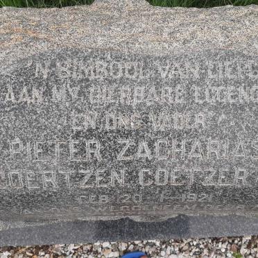 COETZER Pieter Zacharias Coertzen 1921-1953