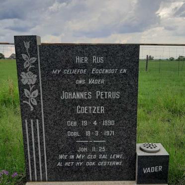 COETZER Johannes Petrus 1890-1971