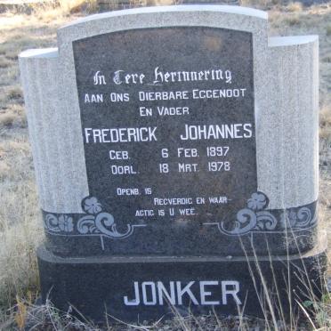JONKER Frederick Johannes 1897-1978