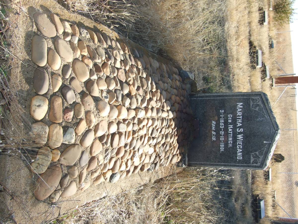 WIEGAND Martha S. nee HATTINGH 1853-1901