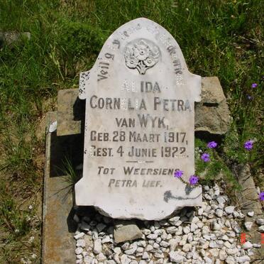 WYK Alida Cornelia Petra, van 1917-1922