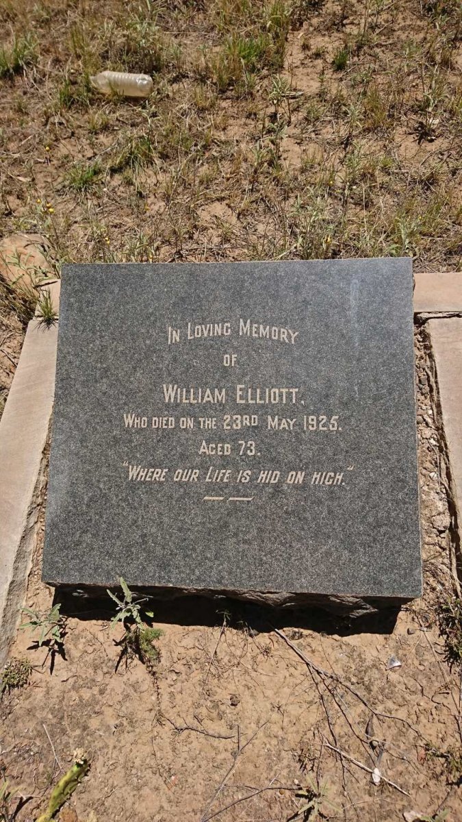 ELLIOTT William -1925