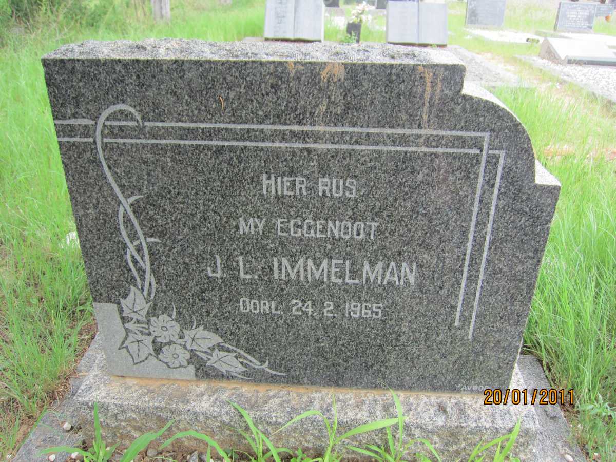 IMMELMAN J.L. -1965