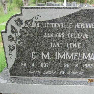 IMMELMAN C.M. 1897-1983