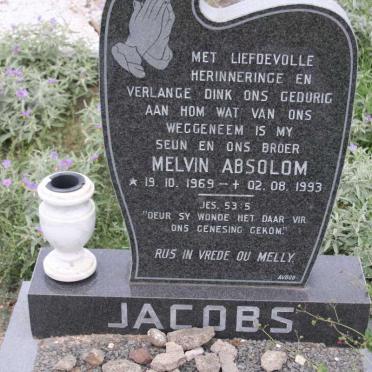 JACOBS Melvin Absolom 1969-1993