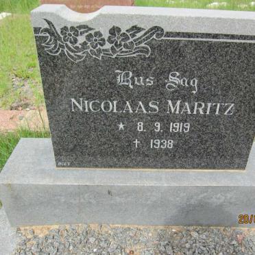 MARITZ Nicolaas 1919-1938