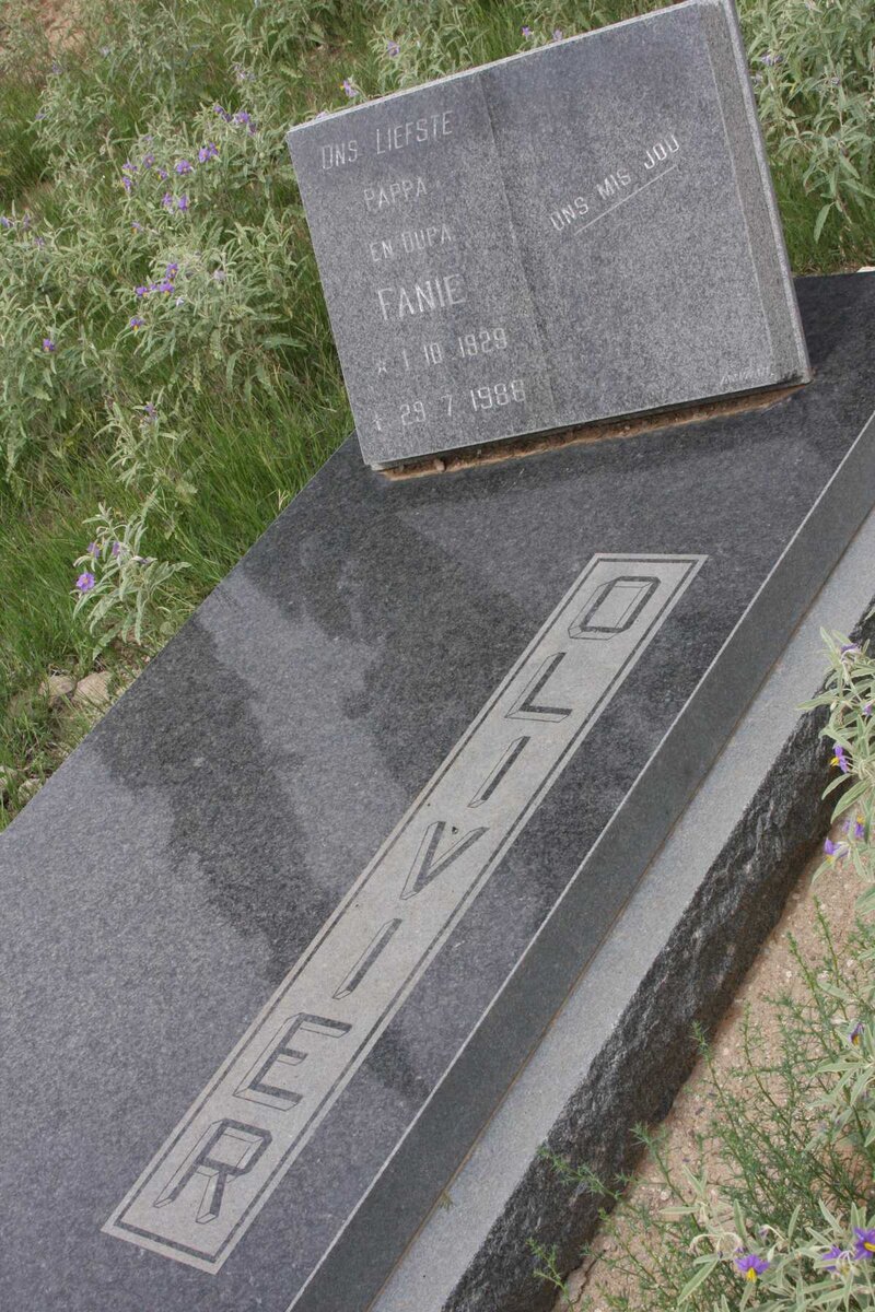 OLIVIER Fanie 1929-1986