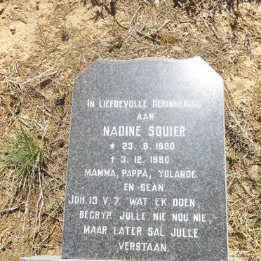 SOUIER Nadine 1980-1980
