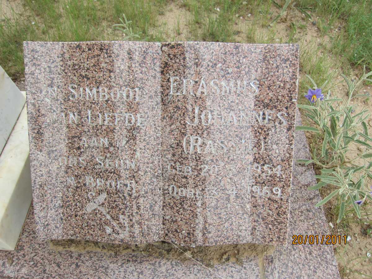 TERBLANCHE Erasmus Johannes 1954-1969