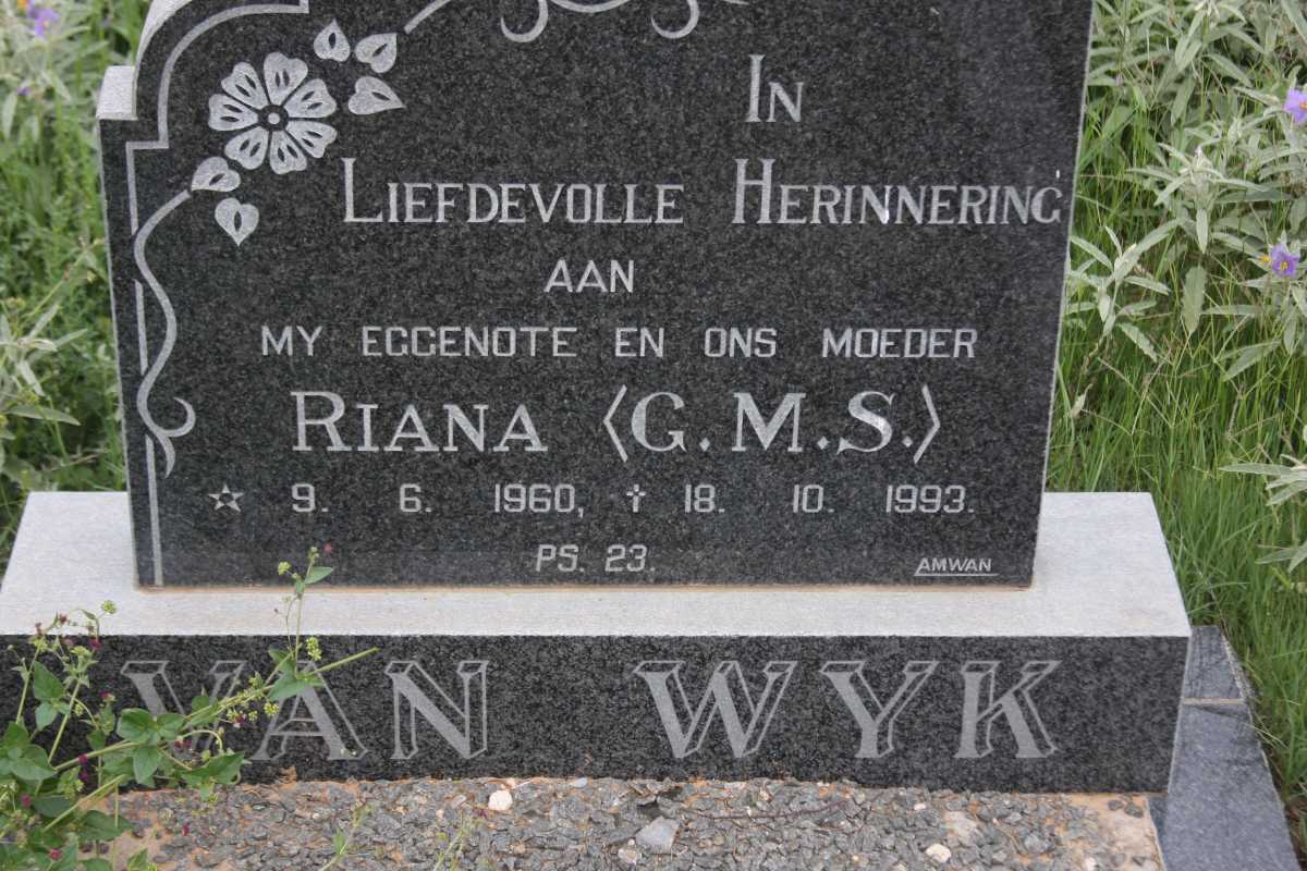 WYK G.M.S., van 1960-1993