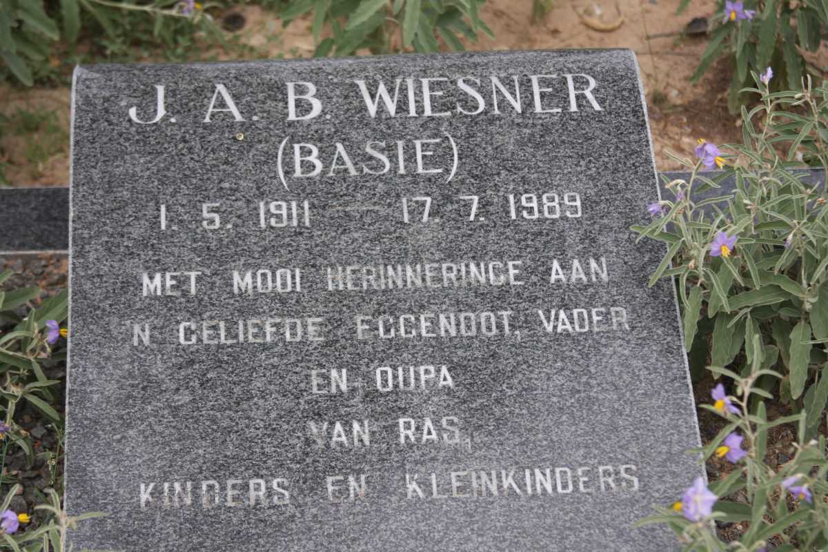 WIESNER J.A.B. 1911-1989