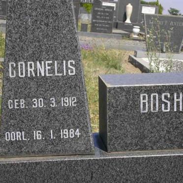 BOSHOFF Cornelis 1912-1984